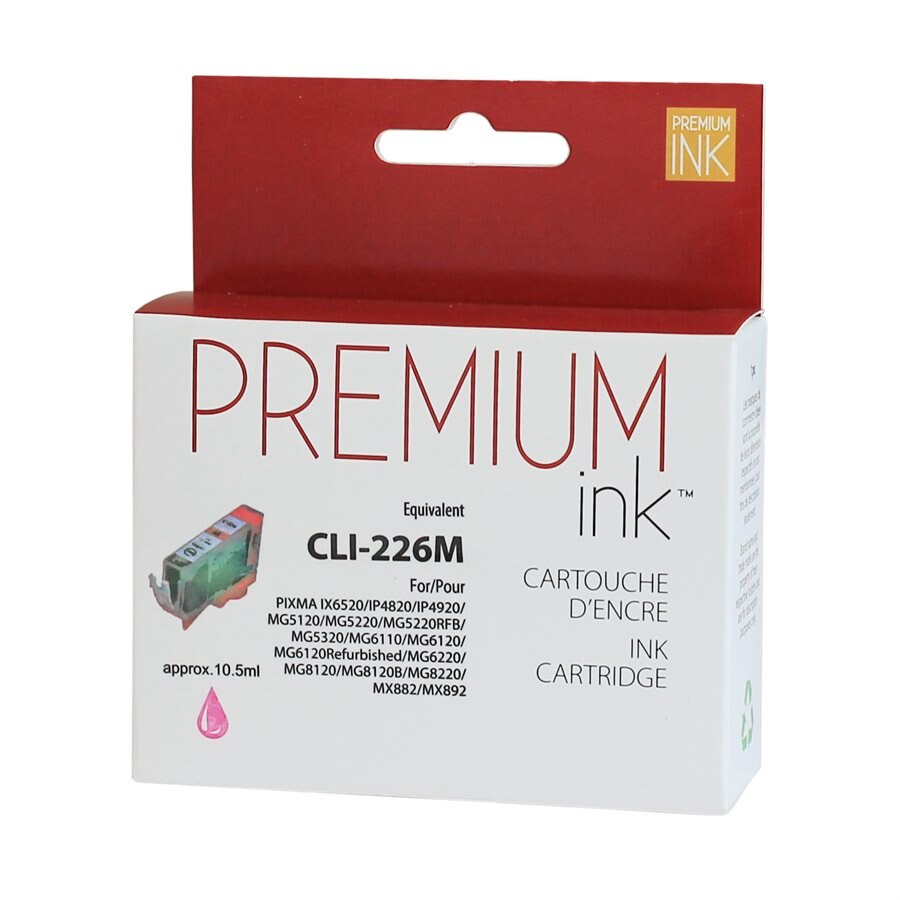Canon CLI-226 Alternative Magenta Premium Ink Canon CLI-226 Alternative Magenta Premium Ink